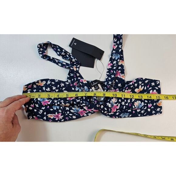 NWT Lulus Best Vacation Navy Blue Floral Print medium piece 1 of 2 M boho - Picture 6 of 7